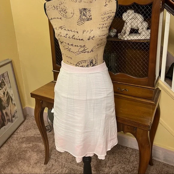 Vineyard Vines NWT Pink Seersucker Kentucky Derby Pleated Skirt. - Picture 9 of 13